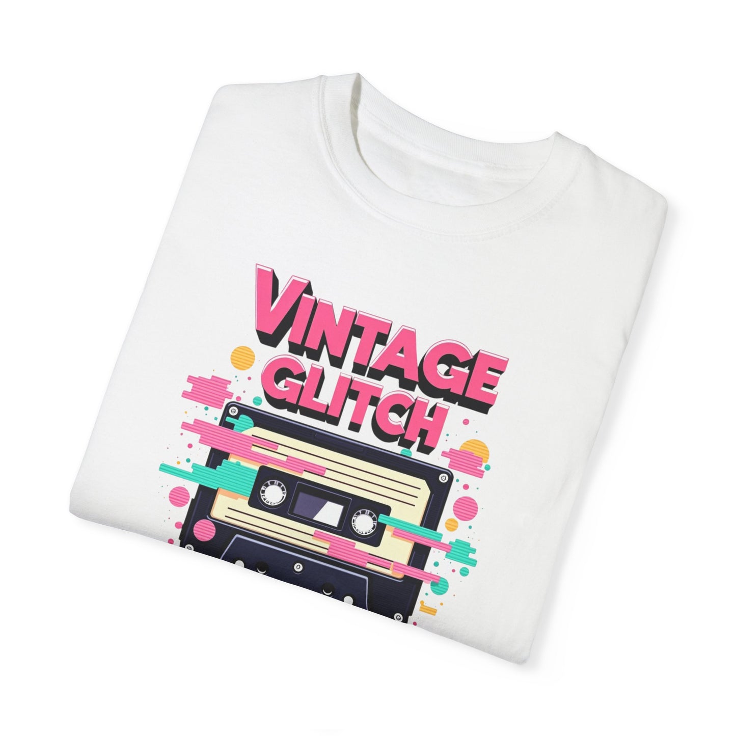 Vintage Glitch Unisex T-Shirt - Retro Style Graphic Tee