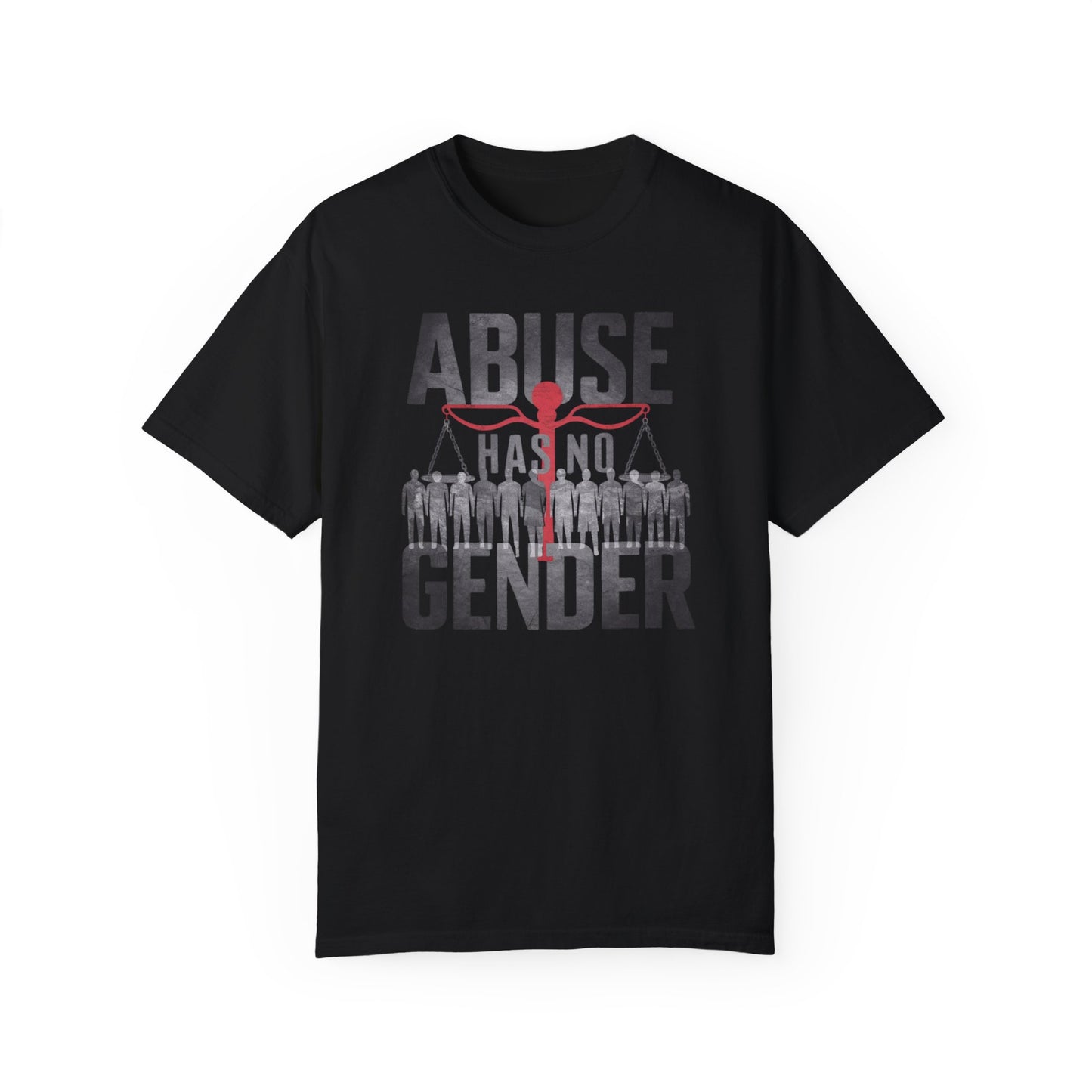 Equality Statement Tee: Abuse Has No Gender