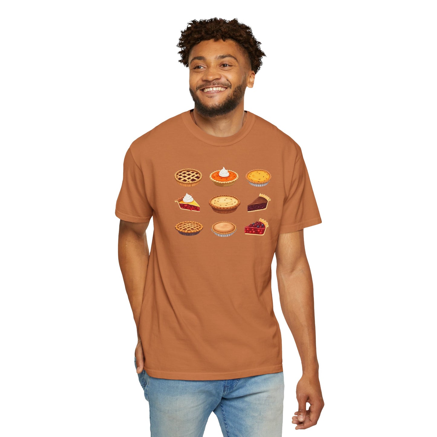 Comfort Colors Fall Pumpkin Pie Baking Shirt, Trendy Thanksgiving T-Shirt