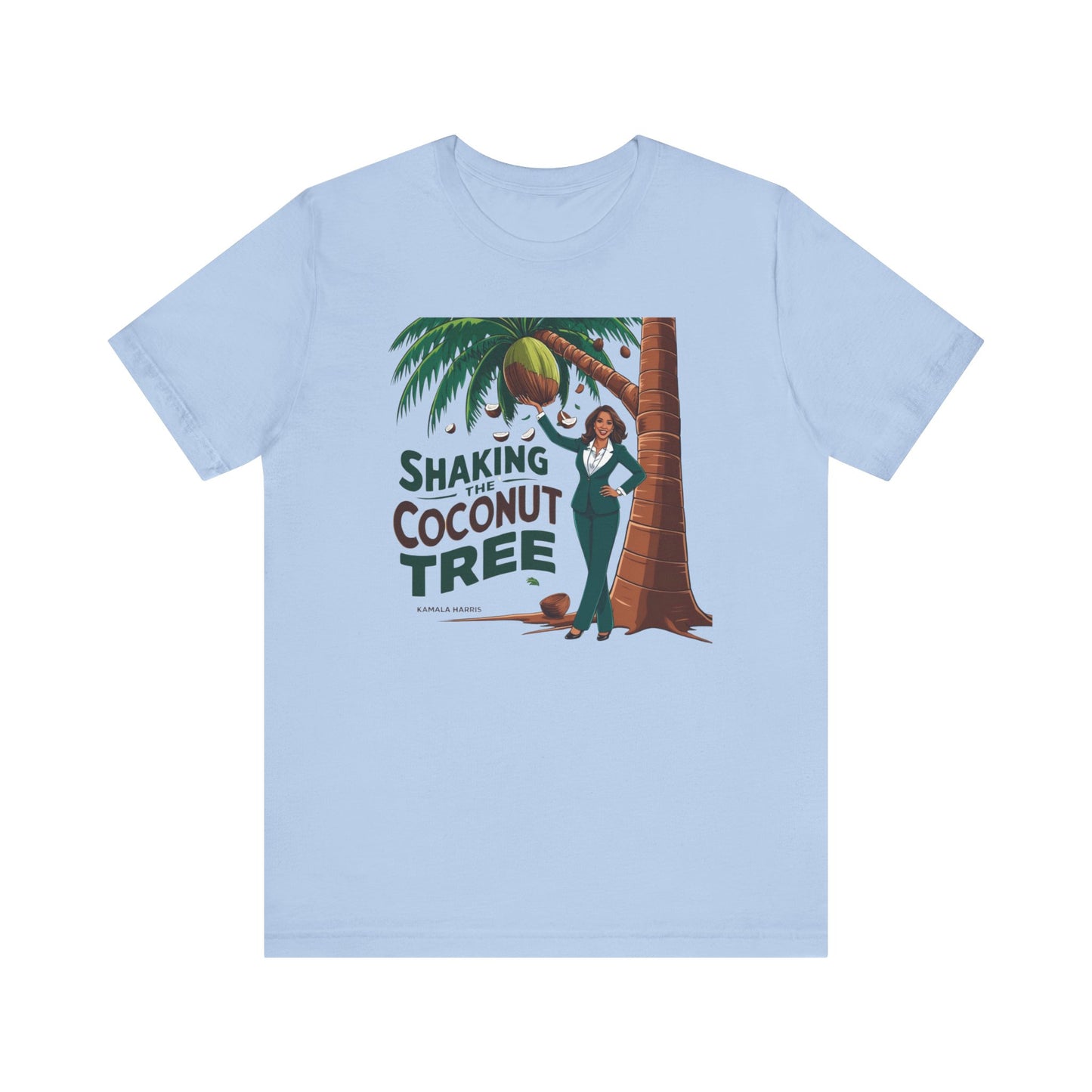 Creative Coconut Tree 2024 T-Shirt Collection | Political Humor and Tropical Vibes