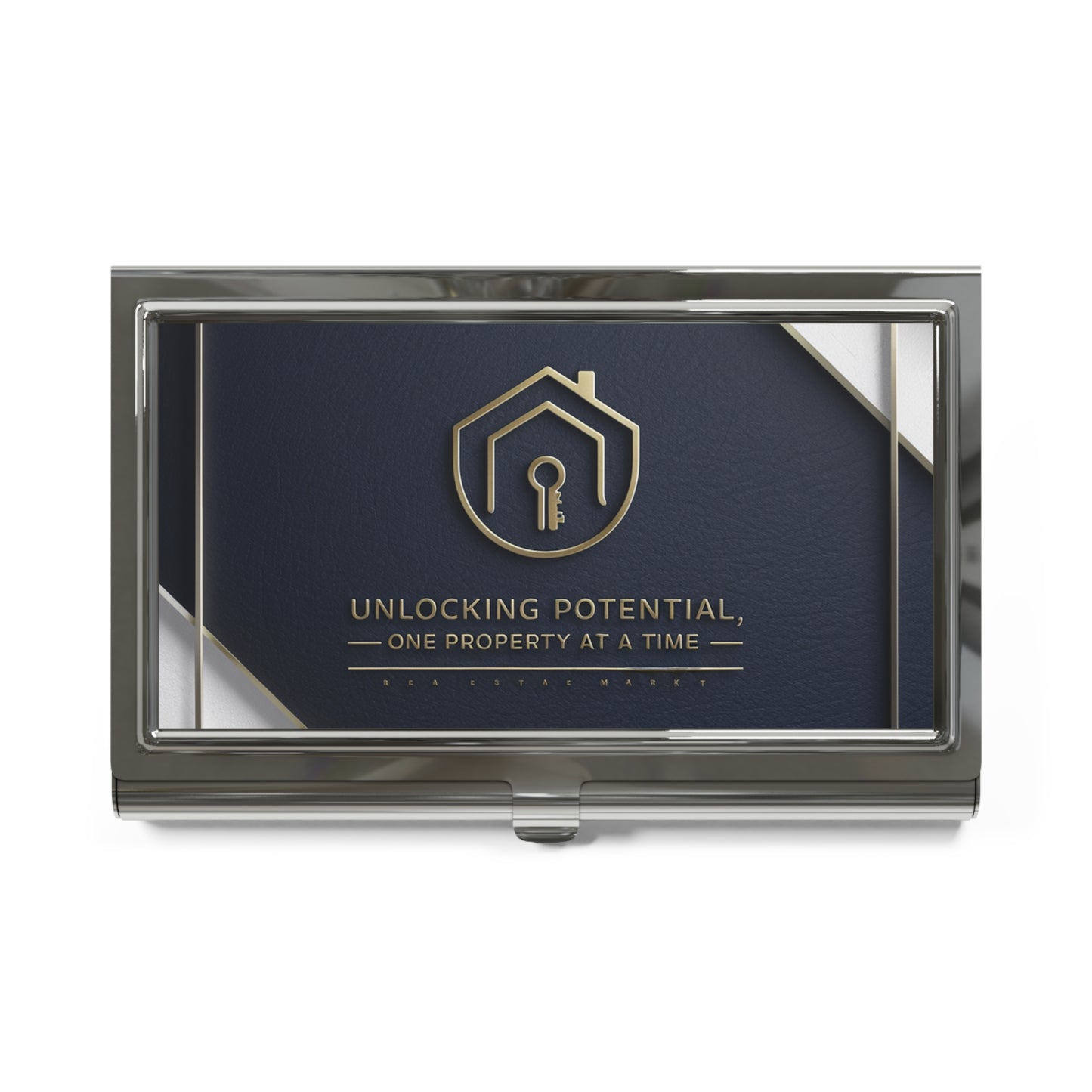 Realtor's Elegance: Chic Property Business Card Holder