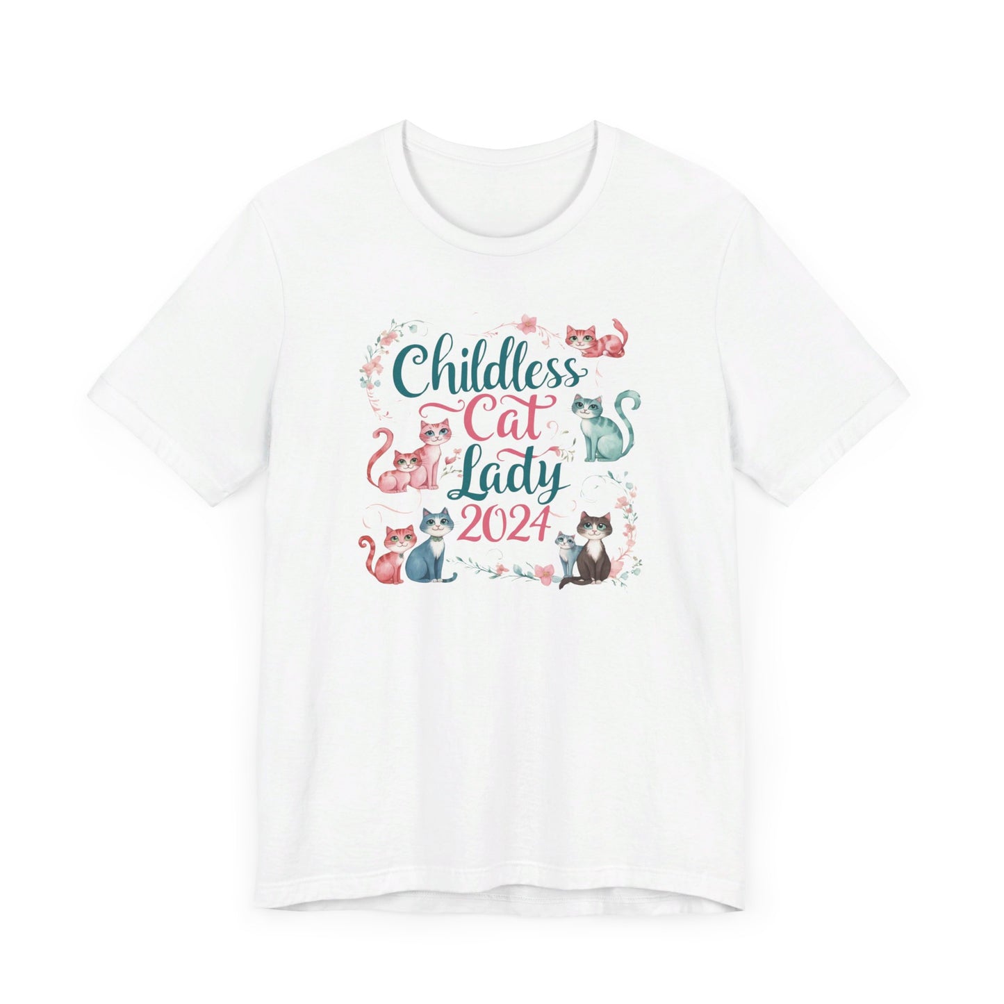 Childless Cat Lady 2024 T-Shirt Collection | Funny Political and Cat Lover Tees for Election Day Humor