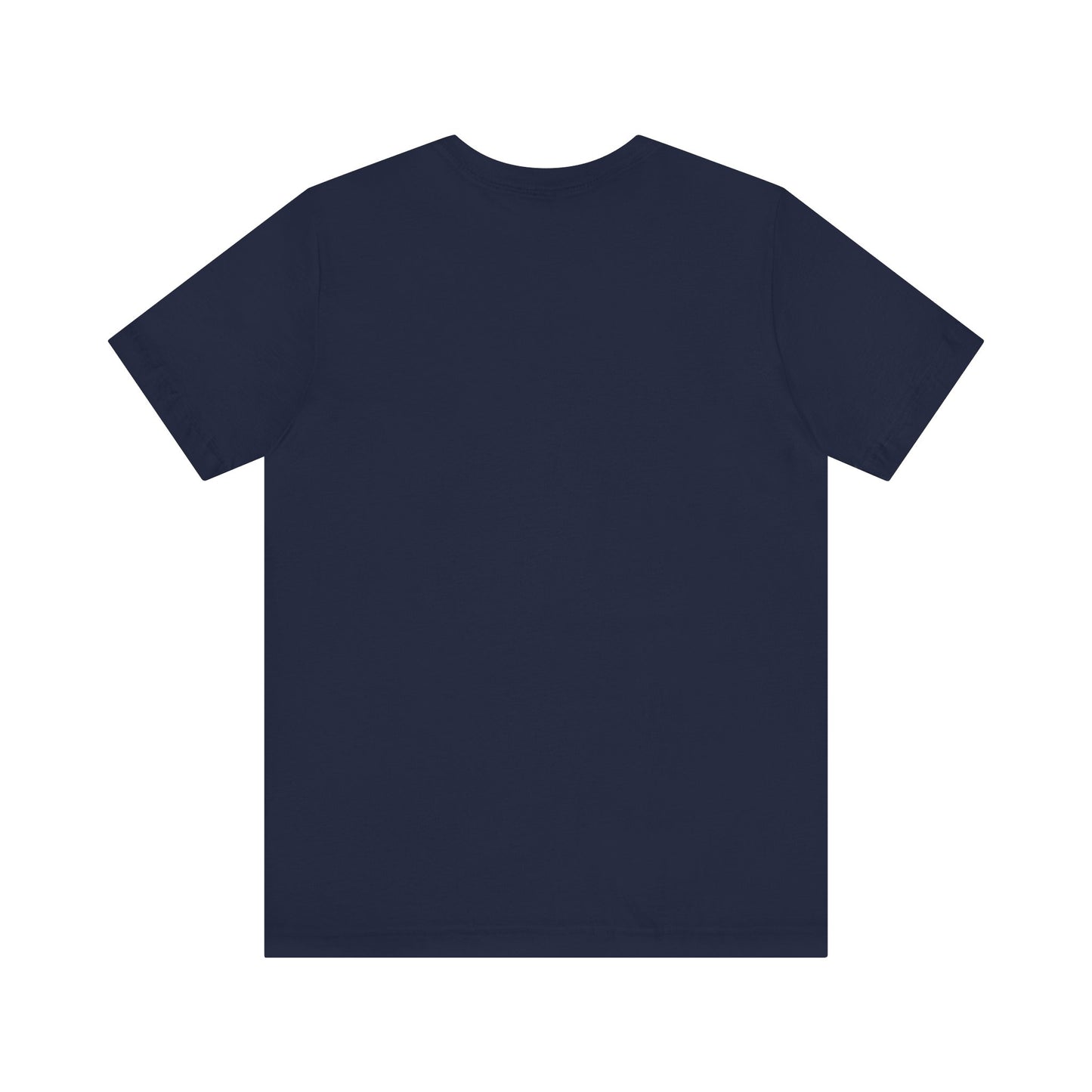 Sail the Style Seas: Navy Minimalist Wave Tee – Simplicity Meets Comfort