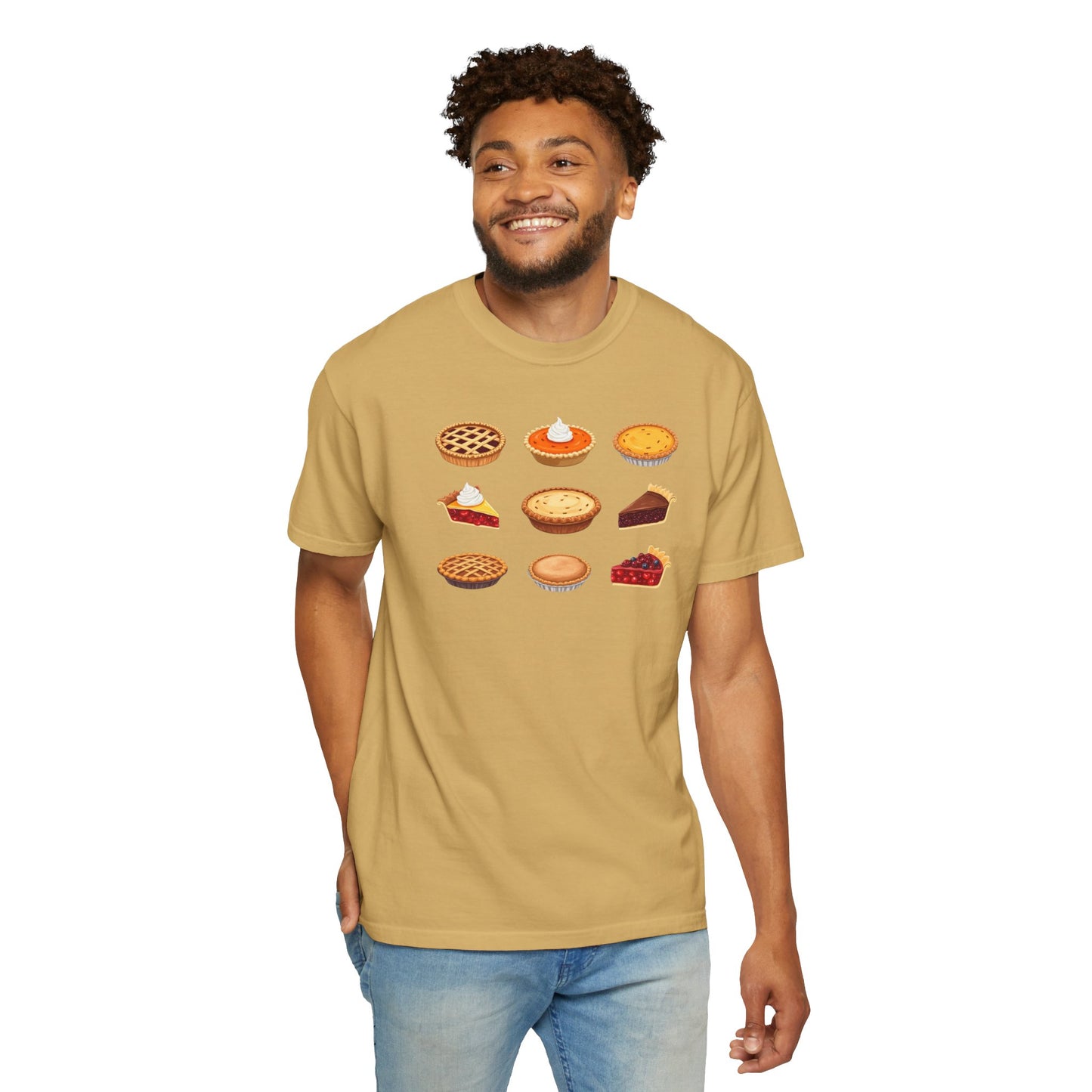 Comfort Colors Fall Pumpkin Pie Baking Shirt, Trendy Thanksgiving T-Shirt