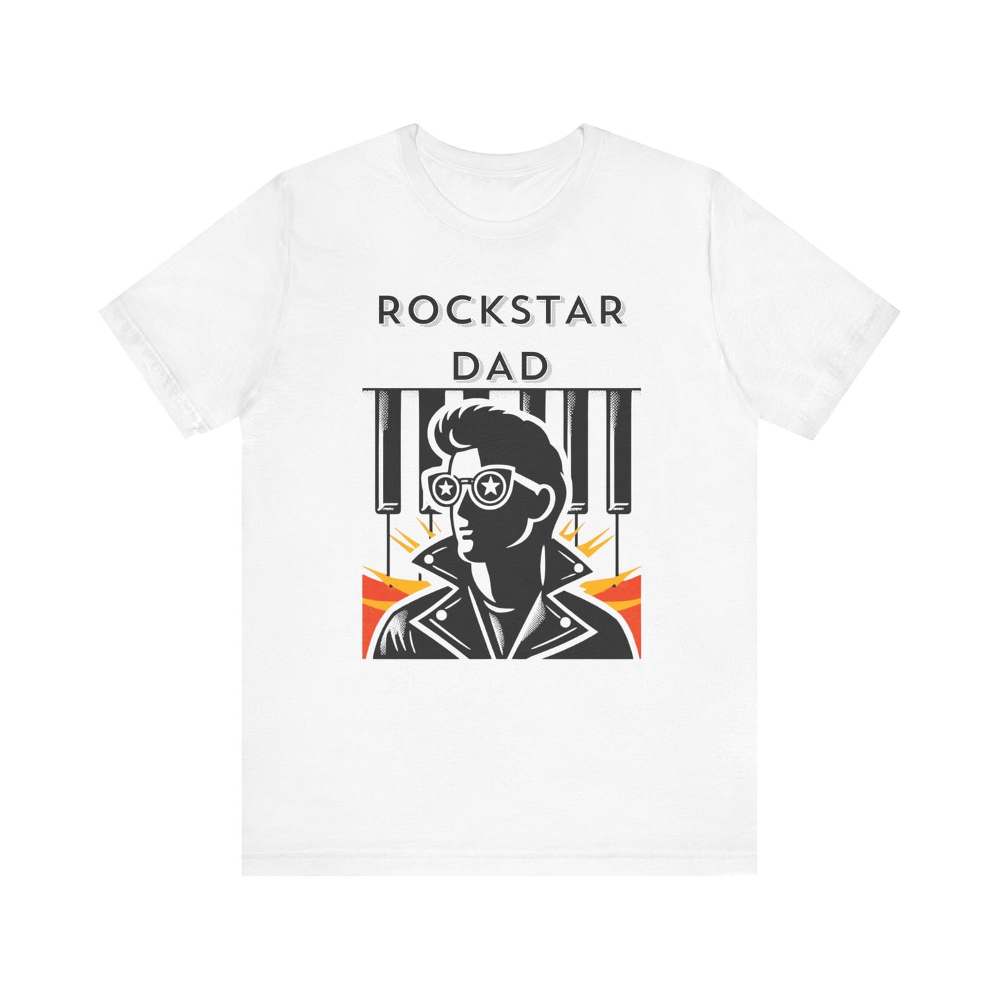 Rockstar Dad T-Shirt - Perfect for Music Loving Fathers