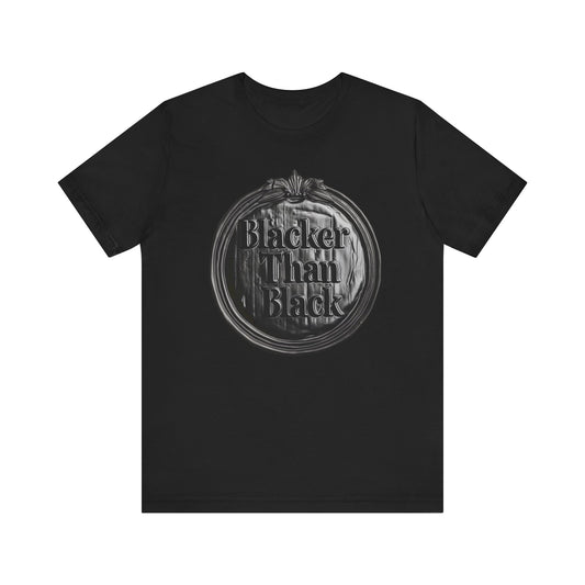 Noir Velvet Tee - 'Blacker Than Black' Bold Statement 3