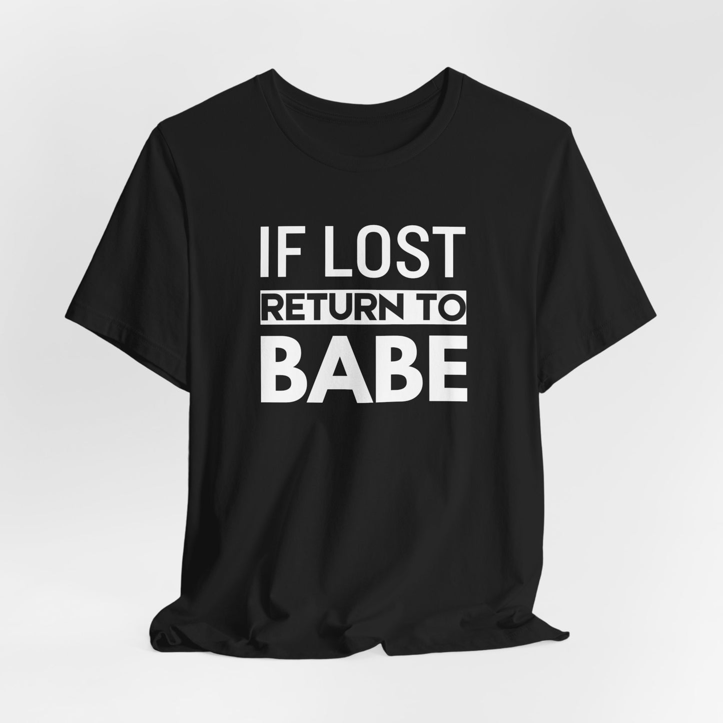 Funny Couples Hat, "If Lost Return to Babe" & "I Am Babe"