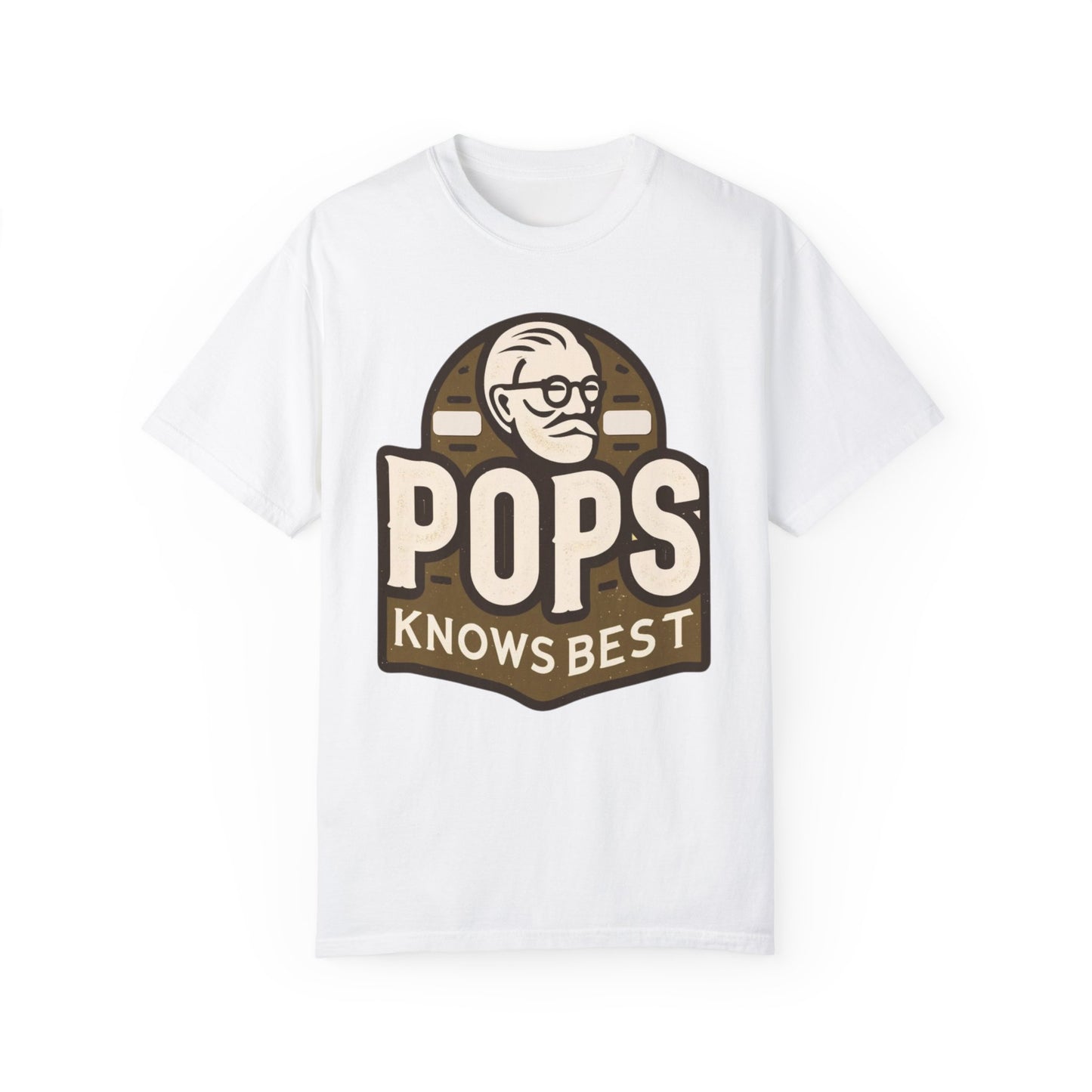 Pops Knows Best graphic tee - classic and unique Father's Day gift