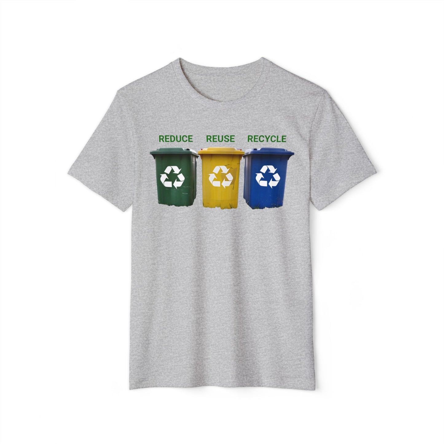 Reduce, Reuse, Recycle: Eco-Friendly Organic Cotton Tee