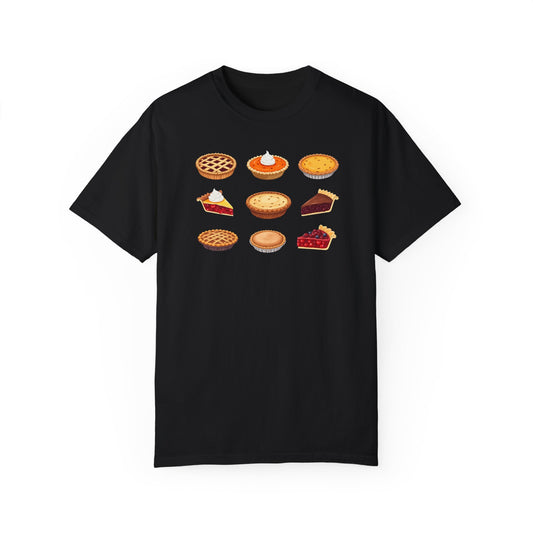 Comfort Colors Fall Pumpkin Pie Baking Shirt, Trendy Thanksgiving T-Shirt