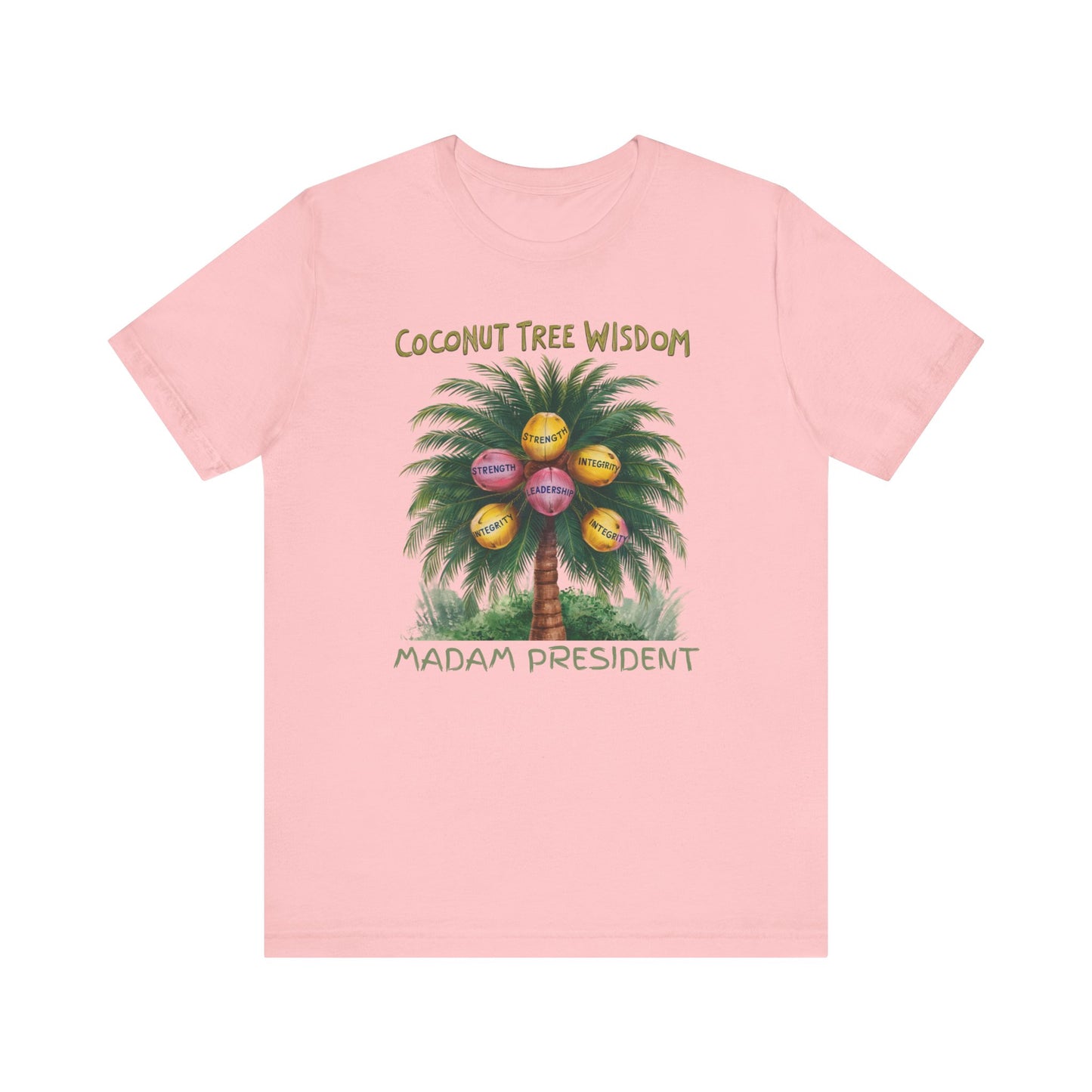 Creative Coconut Tree 2024 T-Shirt Collection | Political Humor and Tropical Vibes