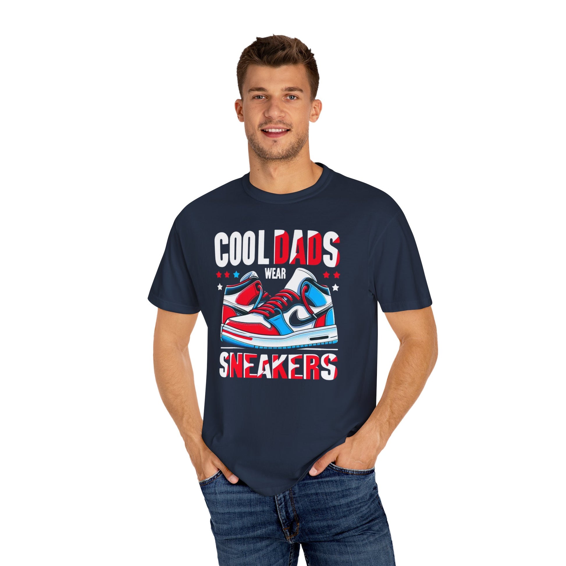 Cool Dads Wear Sneakers graphic tee - trendy Father's Day gift