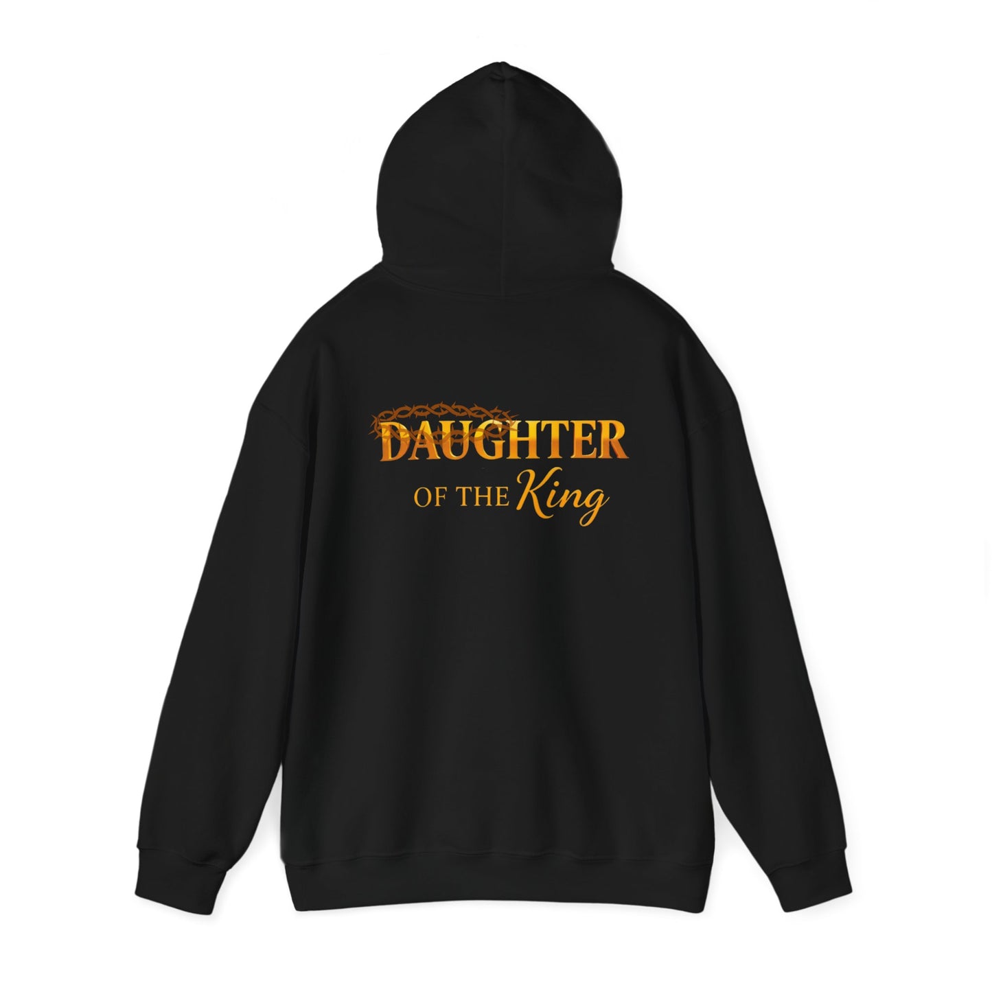 Daughter of the King Unisex Heavy Blend Hoodie - Inspirational Faith-Based Sweatshirt