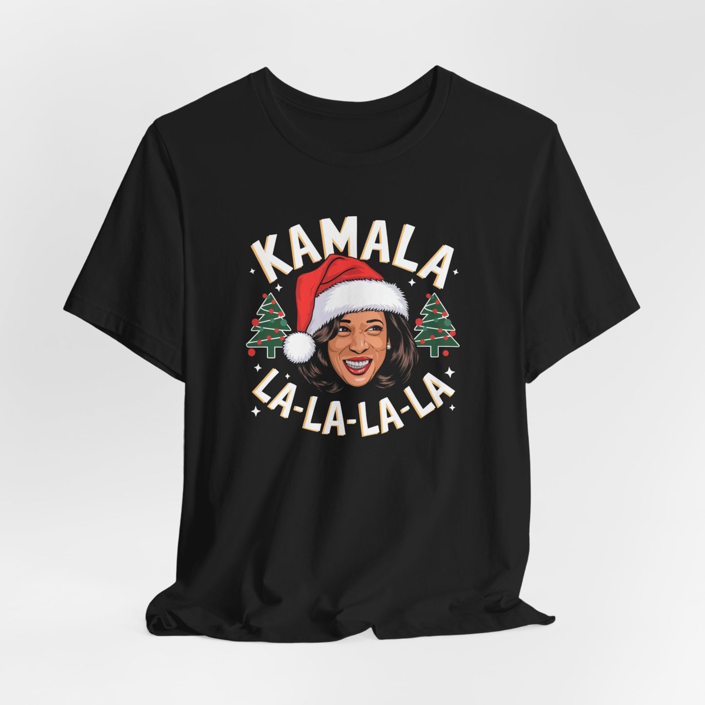 Kamala Harris Christmas Shirt, Hilarious "La-La-La-La" Design