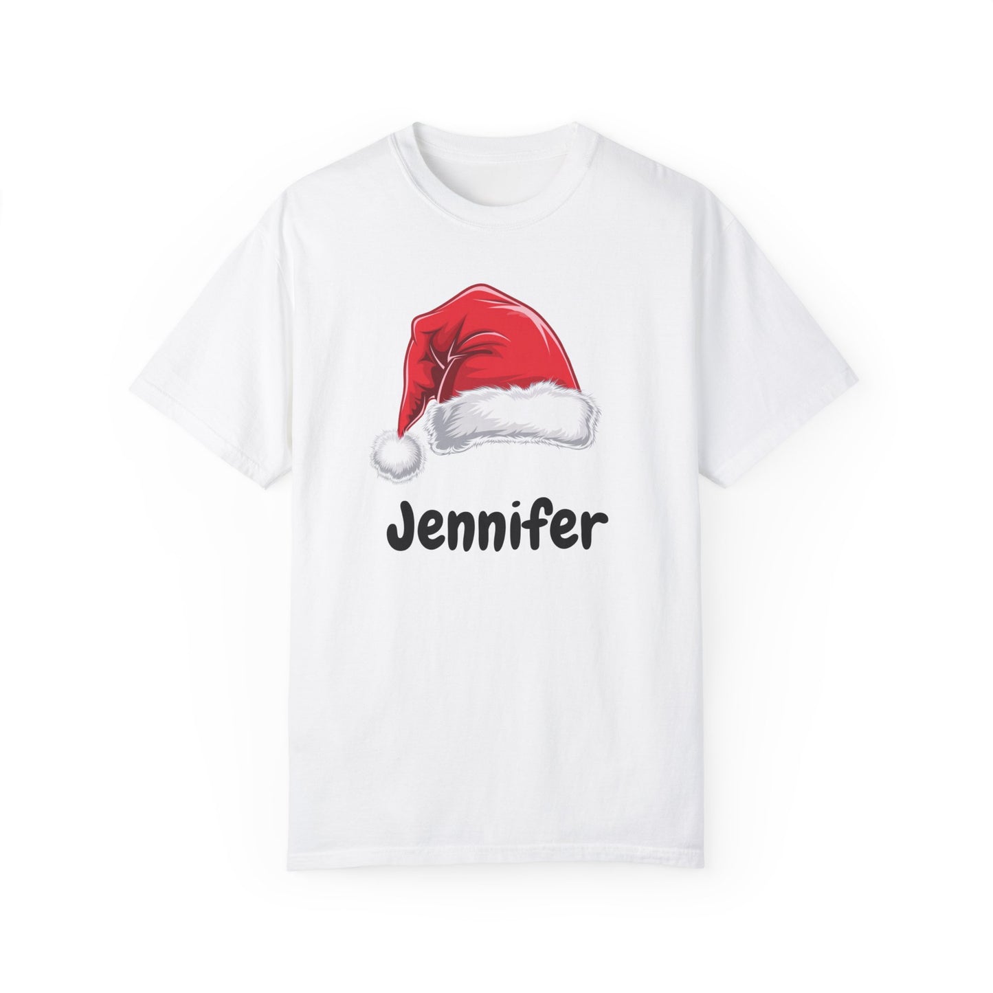 Personalized Santa Christmas Shirt, Custom Xmas Gifts & Holiday Tees