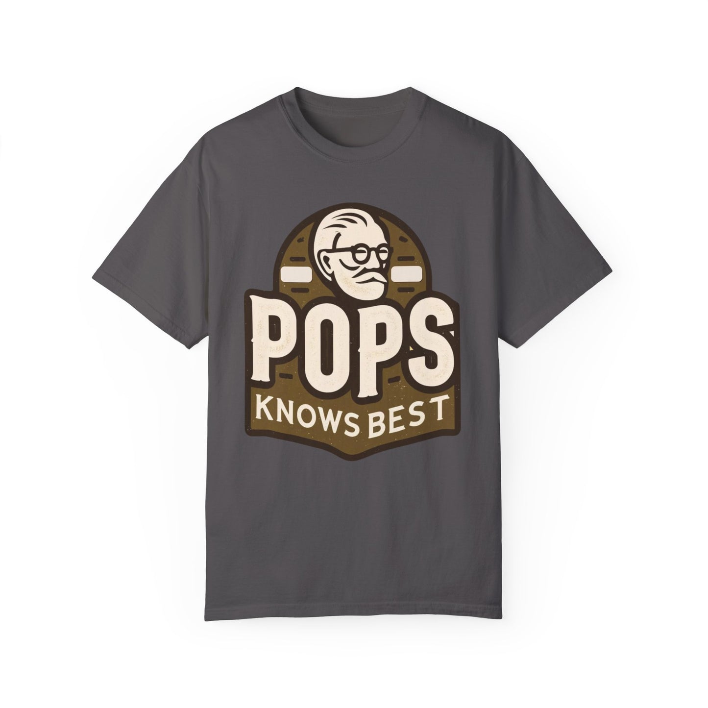 Pops Knows Best graphic tee - classic and unique Father's Day gift