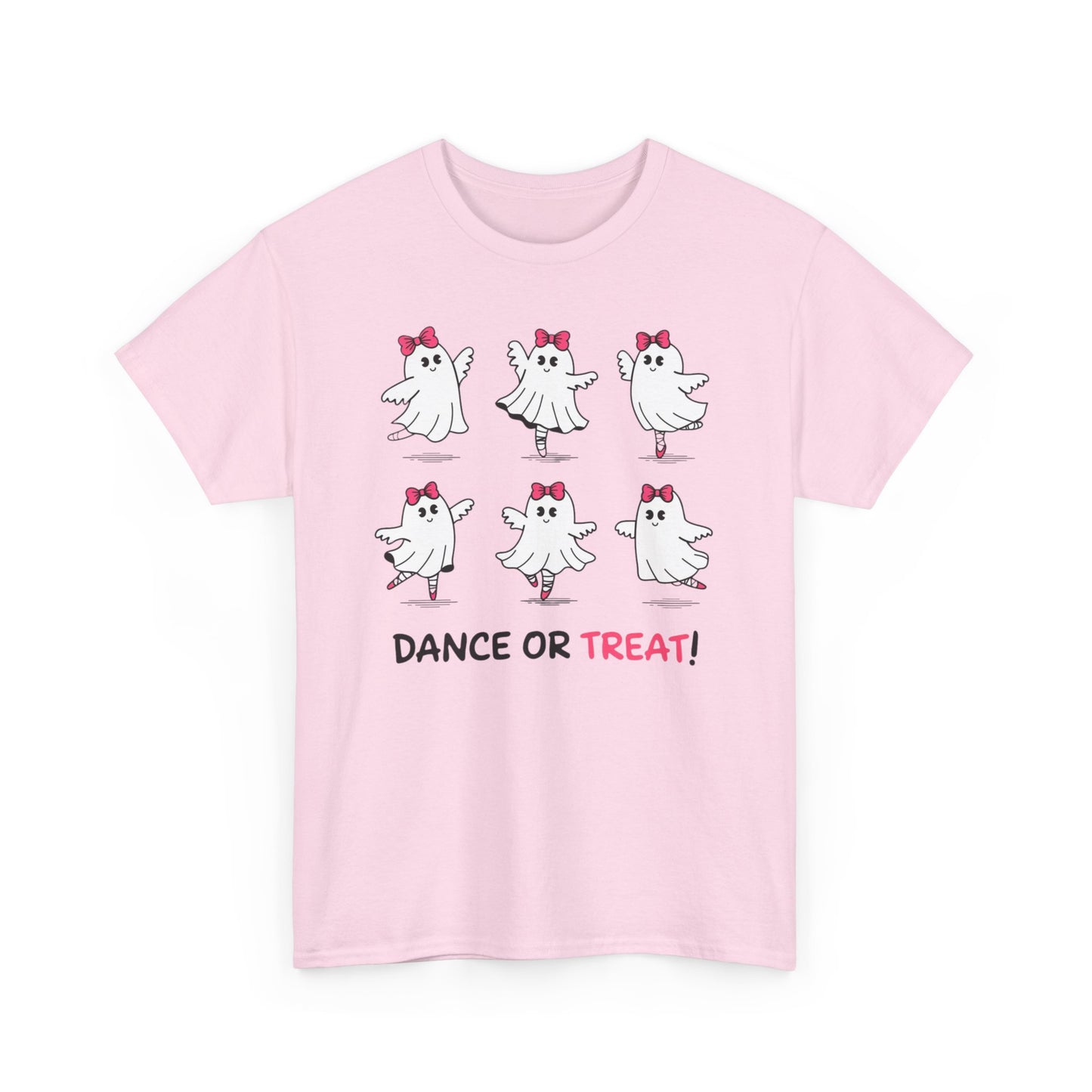 Dance or Treat Ballerina Ghost Shirt - Cute Halloween Dance Lover Gift