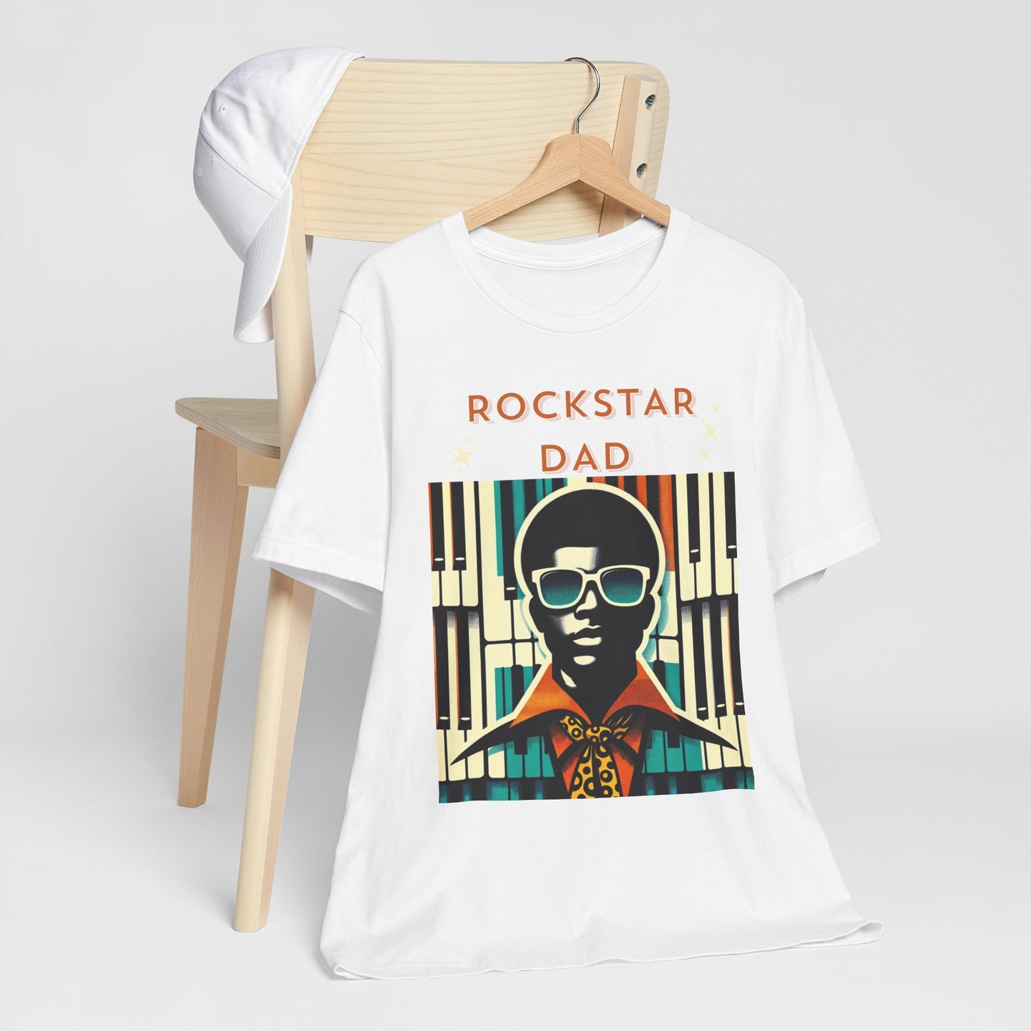 Rockstar Dad T-Shirt - Perfect for Music Loving Fathers