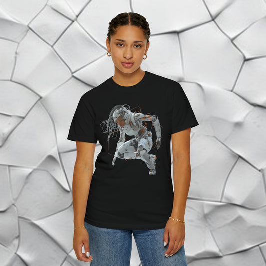 Robotic Revolution Tee - Futuristic Cyborg Fashion 3