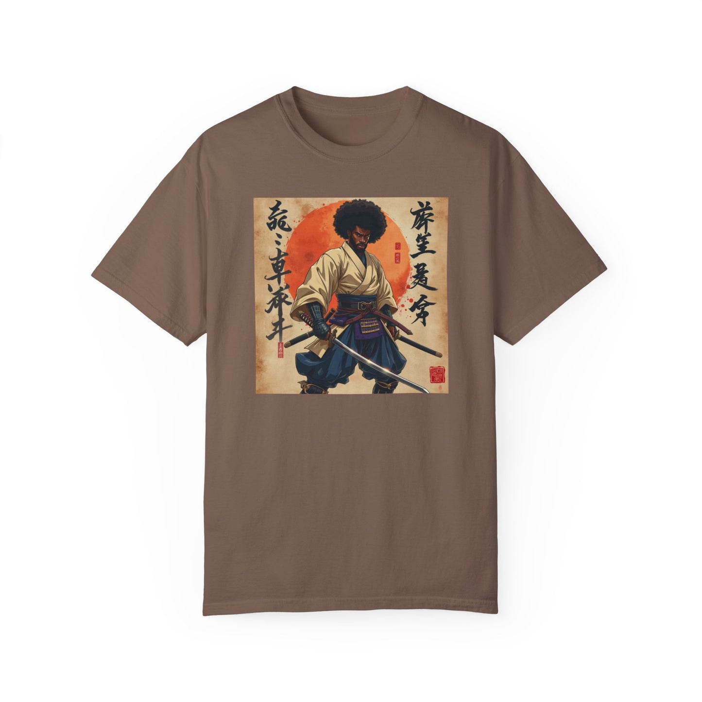 Samurai Warrior Graphic Unisex T-Shirt | Vintage Style Tee for Anime Fans