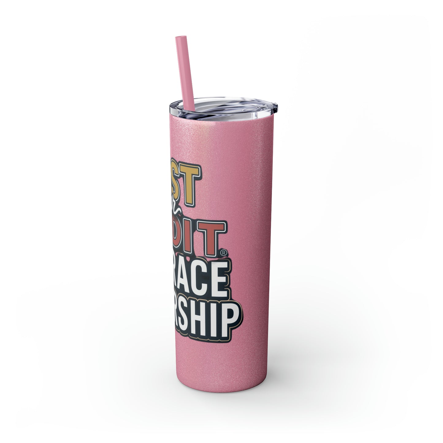 Sip Your Way to Success - Credit & Ownership Skinny Tumbler