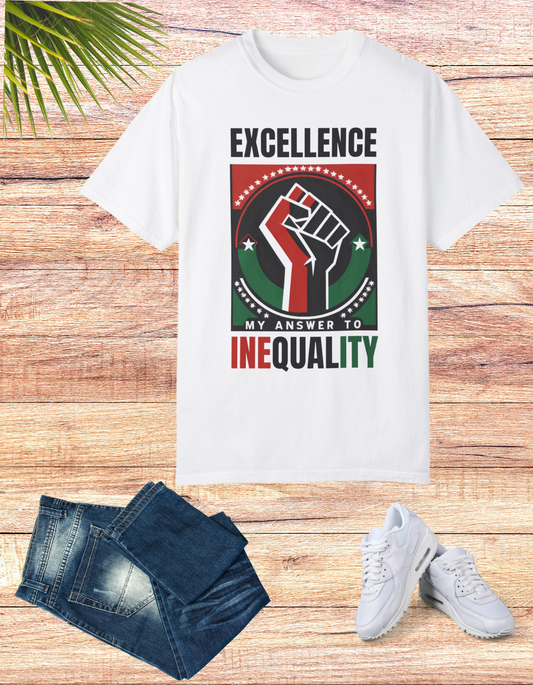 Empowerment Echoes - Unleash Excellence Against Inequality