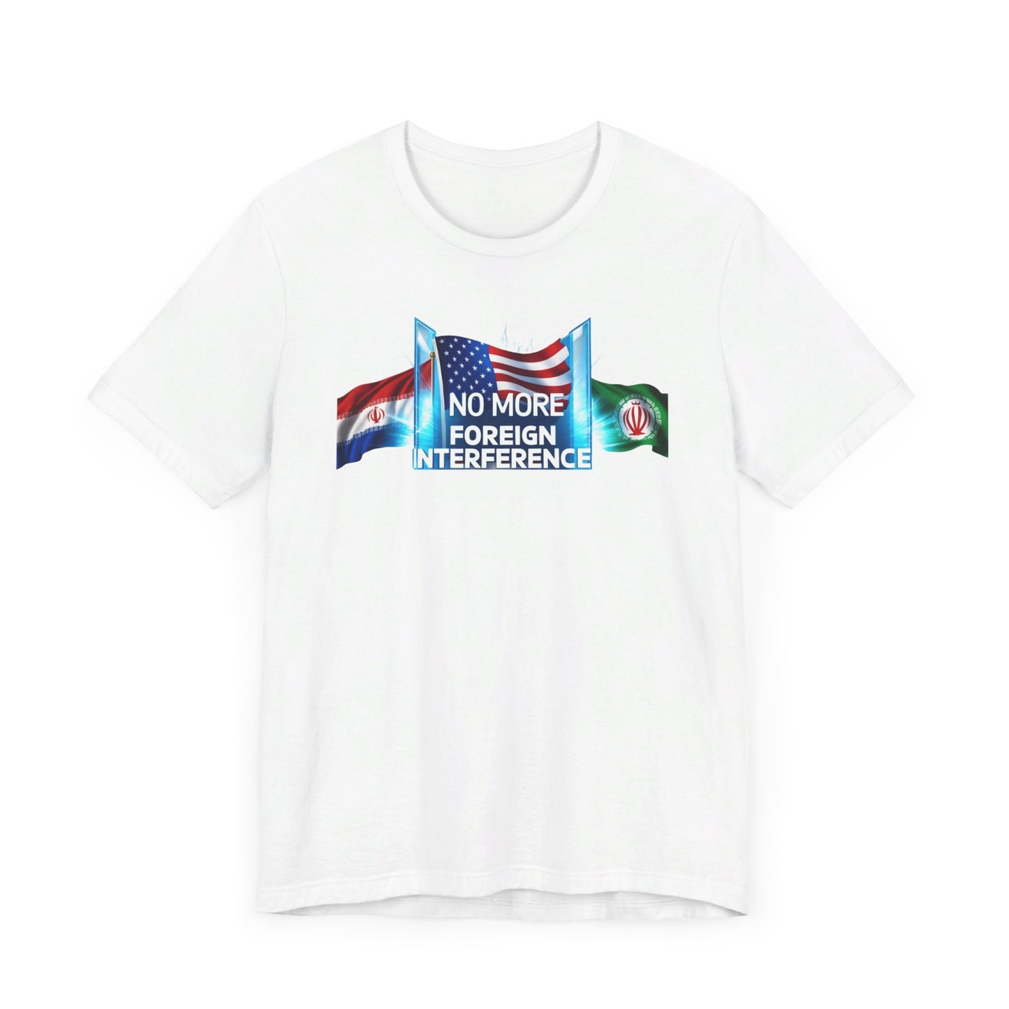 Bold 'No More Foreign Interference' 2024 T-Shirt Collection | Patriotic Political Statement Tees for Election Day