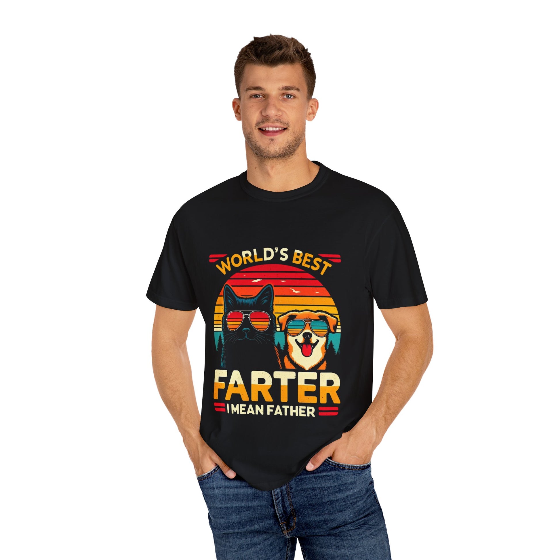 World's Best Farter graphic tee - funny and unique Father's Day gift