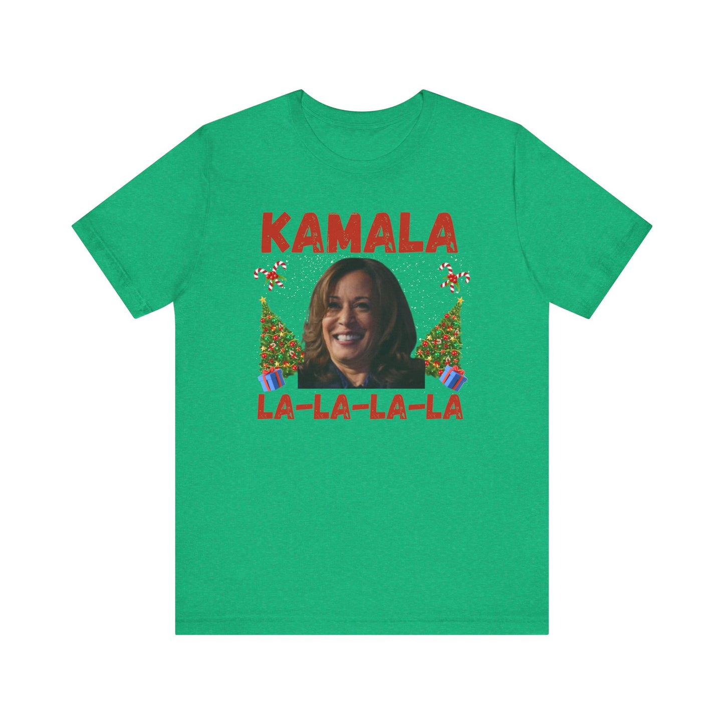 Kamala Harris 2024 Christmas Shirt, La-La-La-La Tee