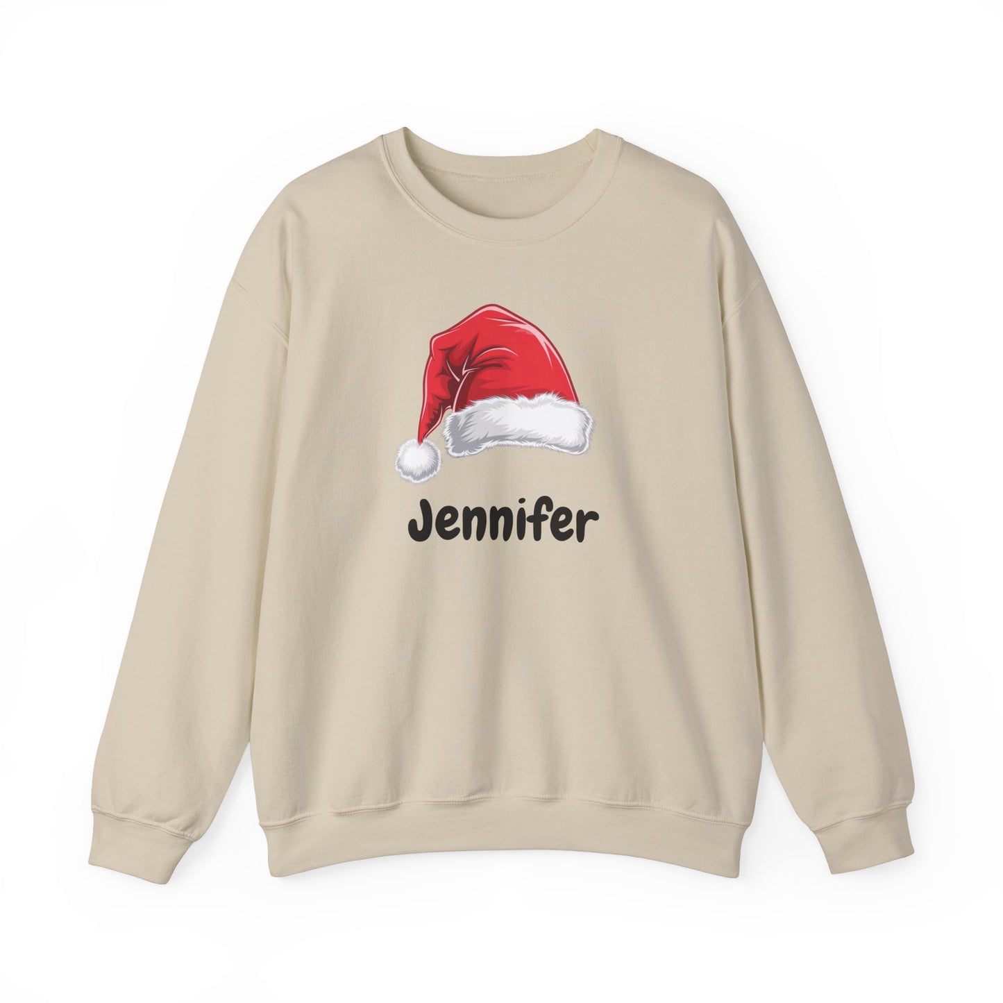 Personalized Santa Christmas Shirt, Custom Xmas Gifts & Holiday Sweatshirts