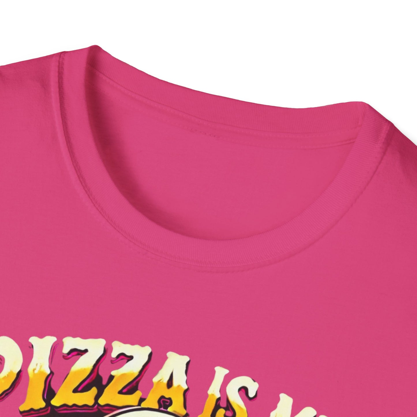 Pizza is My Valentine Unisex Softstyle T-Shirt - Fun Valentines Day Tee