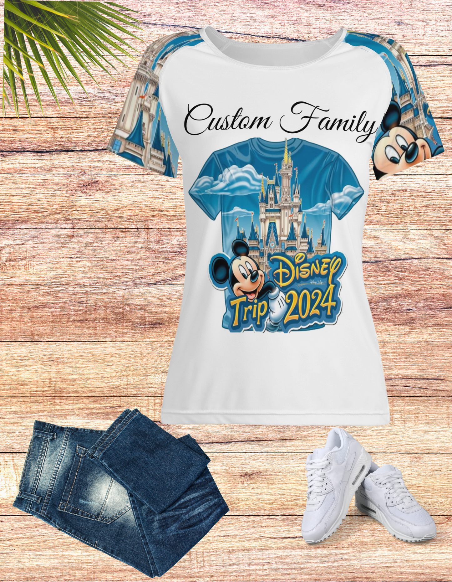 Create Mom's Dream Disney Family Vacation T-Shirts: Matching & Personalized