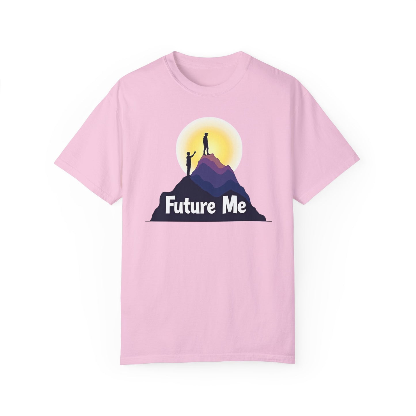 Future Me Motivational Unisex T-Shirt | Inspiring Mountain Design