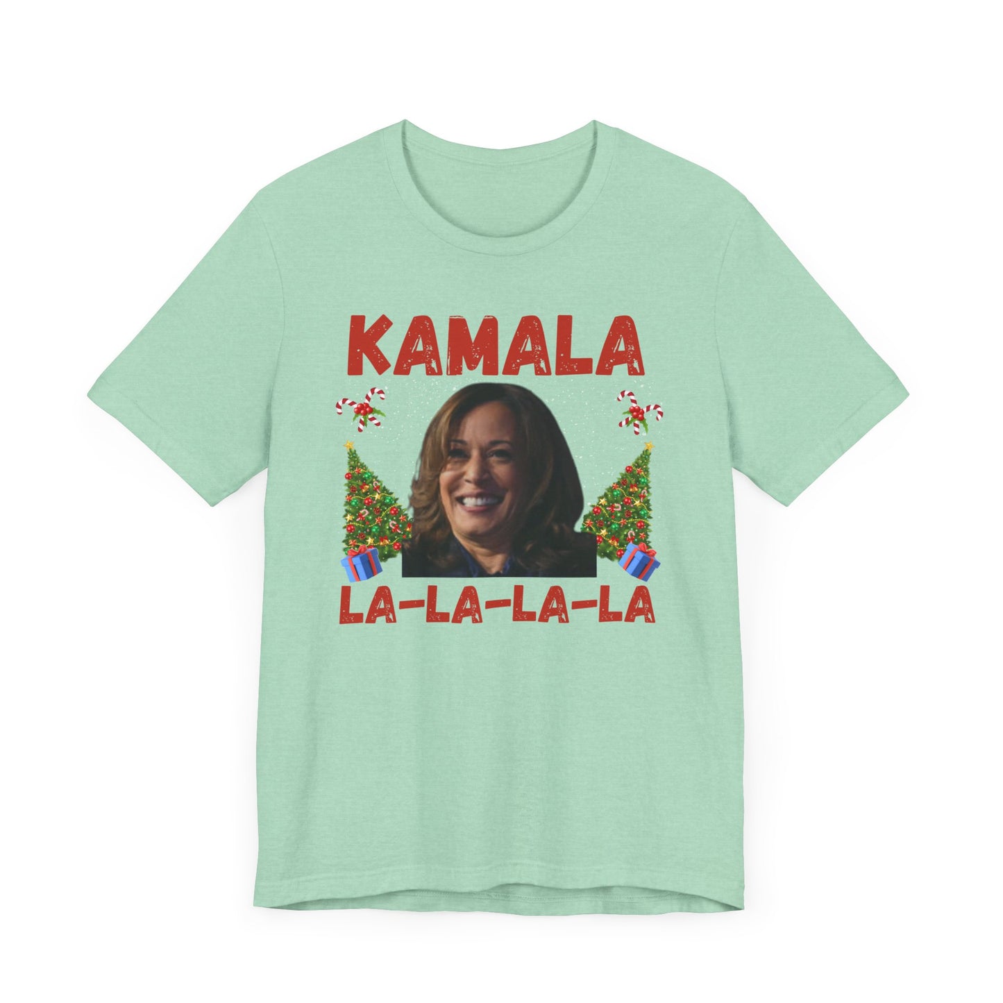 Kamala Harris 2024 Christmas Shirt, La-La-La-La Tee