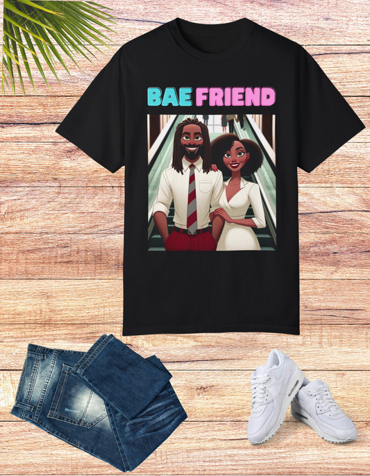 Couple Goals: 'BAE FRIEND' Graphic Tee – Bold and Beautiful