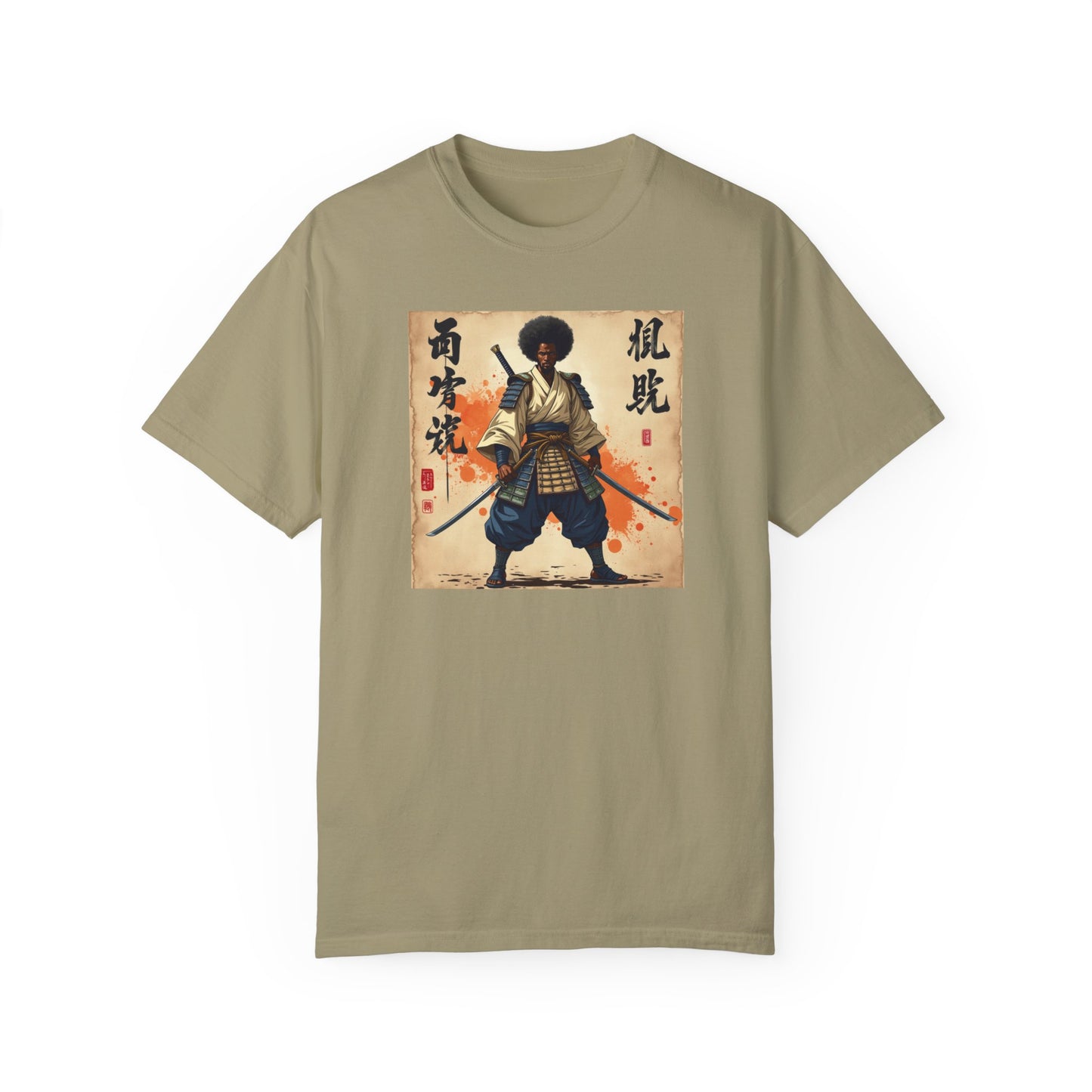 Samurai Warrior Graphic Unisex T-Shirt – Vintage Style for Anime Fans