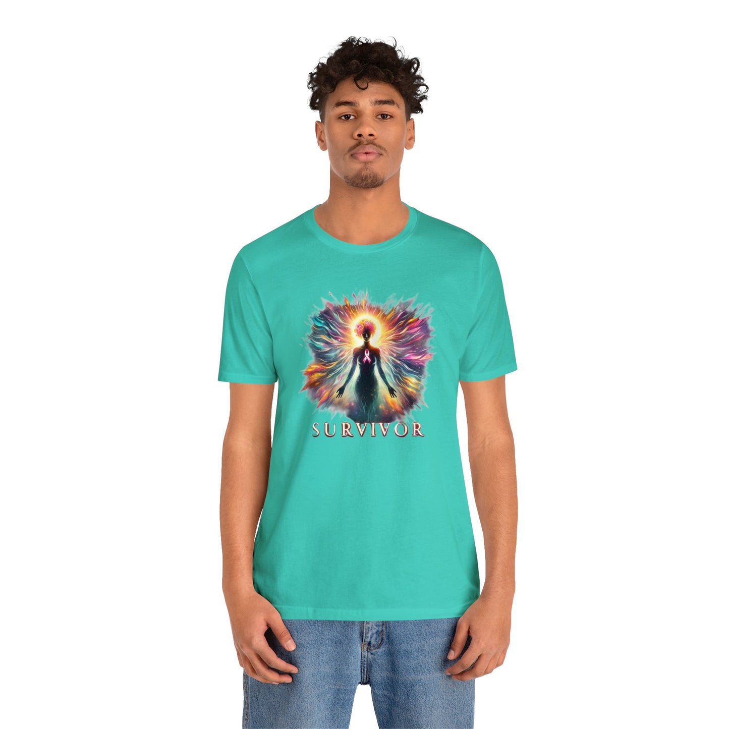 Radiant Resilience - The Survivor's Spectrum Tee