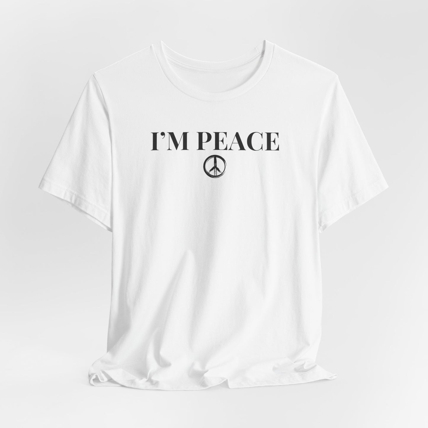 Couples Funny T-Shirts, "I Come in Peace" & "I'm Peace"