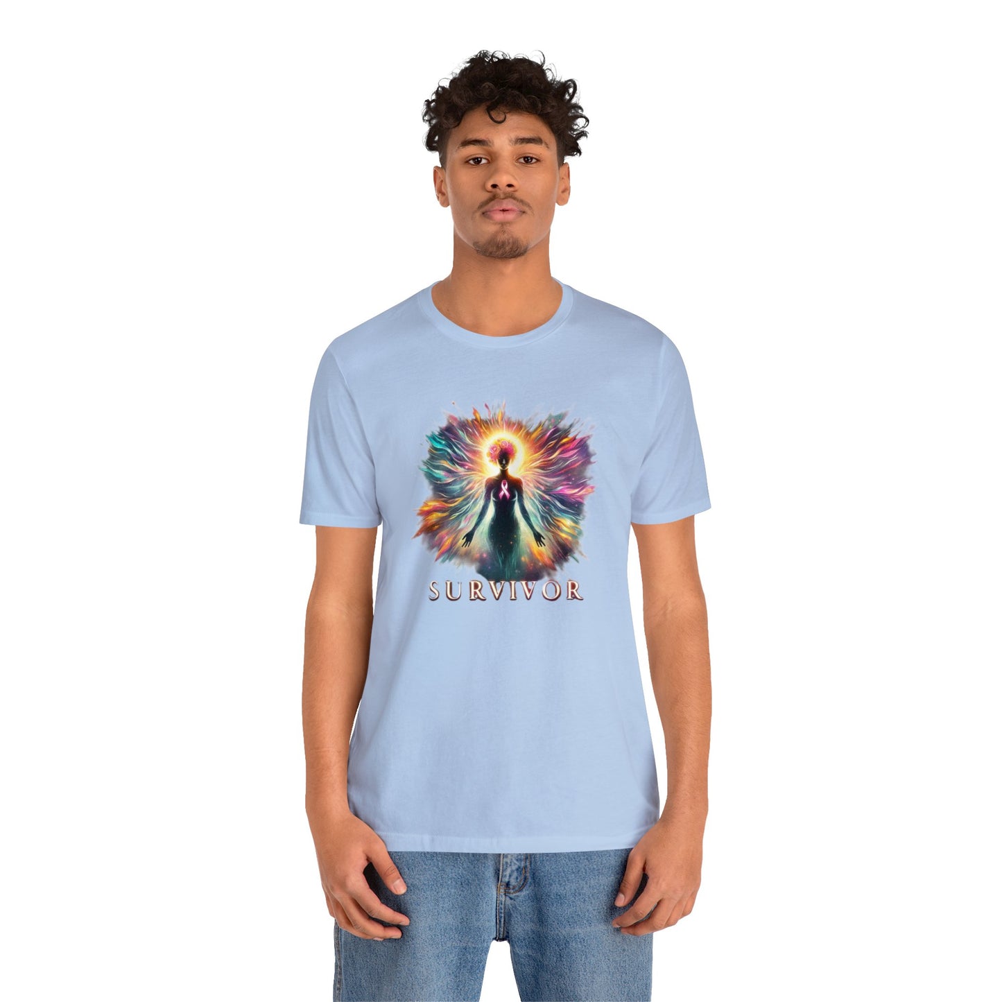 Radiant Resilience - The Survivor's Spectrum Tee