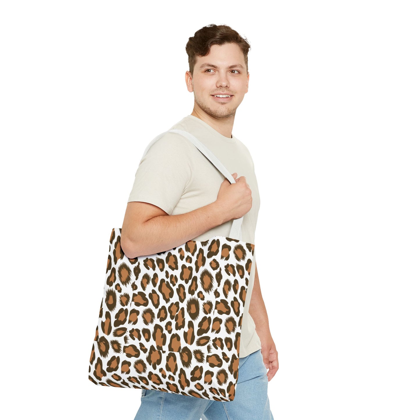 Stylish Leopard Print Tote Bag - Chic & Versatile for Every Occasion