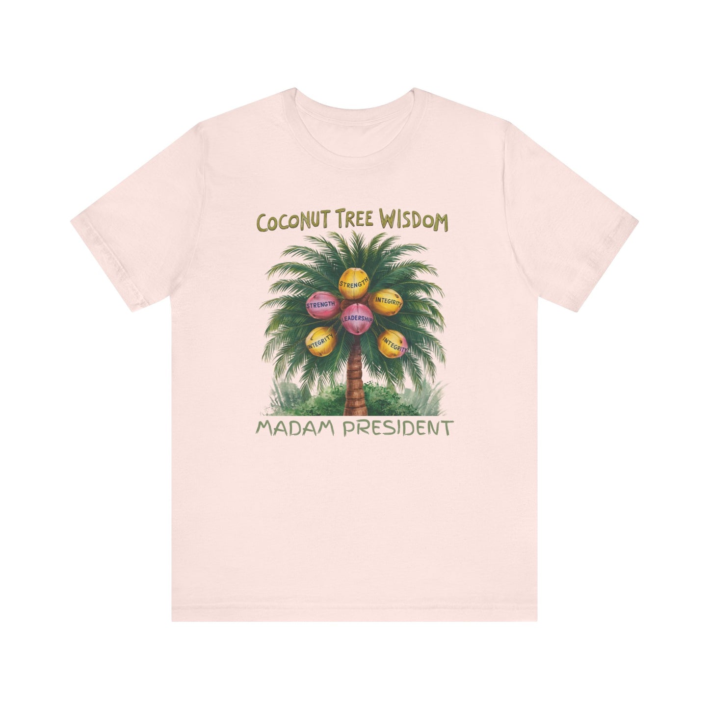 Creative Coconut Tree 2024 T-Shirt Collection | Political Humor and Tropical Vibes