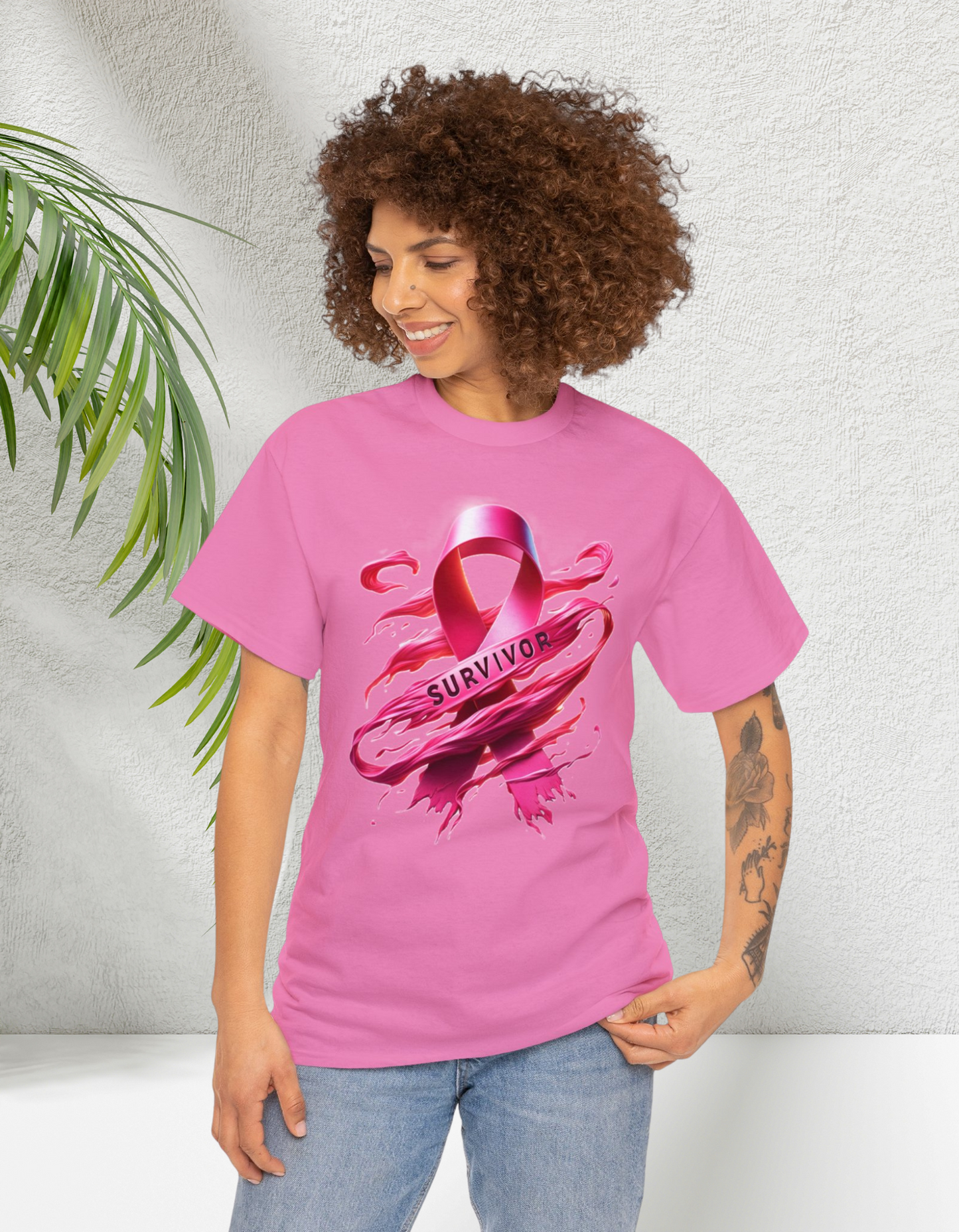 Celebration of Strength - Pink Ribbon Survivor Tee