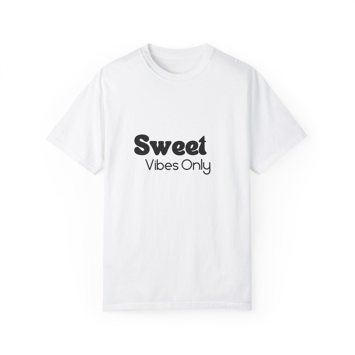 Positivity Paintbrush Tee: Sweet Vibes Edition, Never Salty Always Sweet