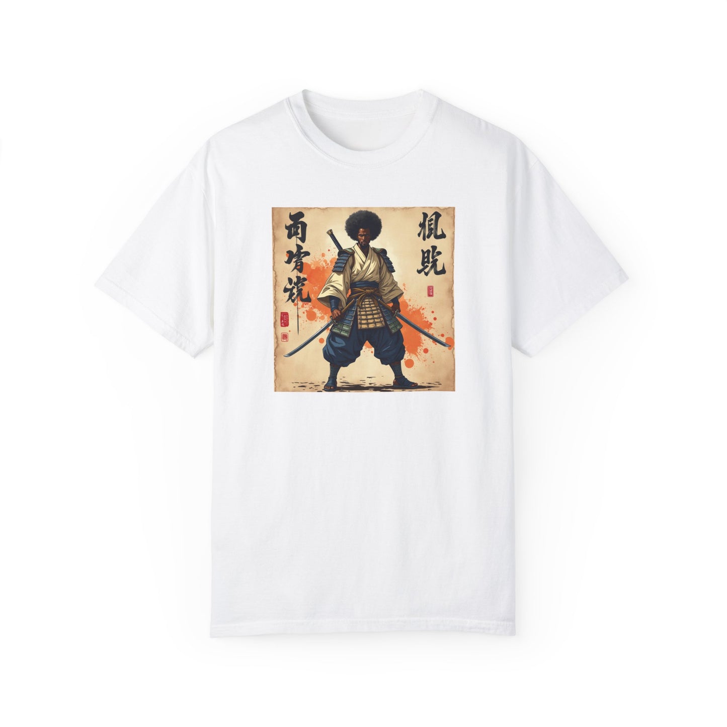 Samurai Warrior Graphic Unisex T-Shirt – Vintage Style for Anime Fans