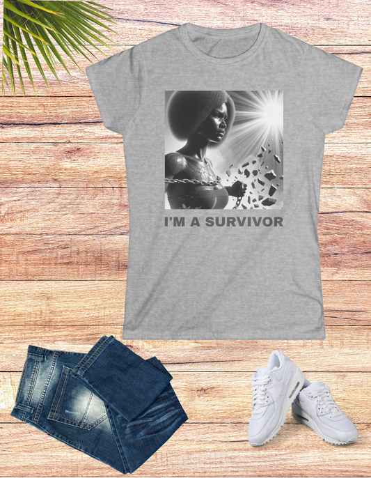 Martha's I'm A Survivor Collection: Inspiring Disease and Abuse Victory Apparel