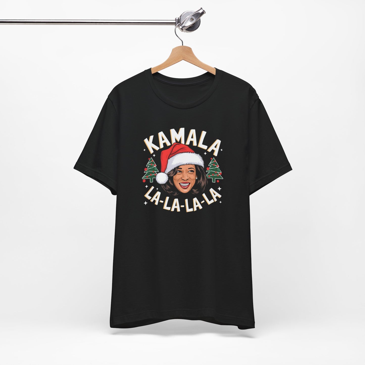 Kamala Harris Christmas Shirt, Hilarious "La-La-La-La" Design