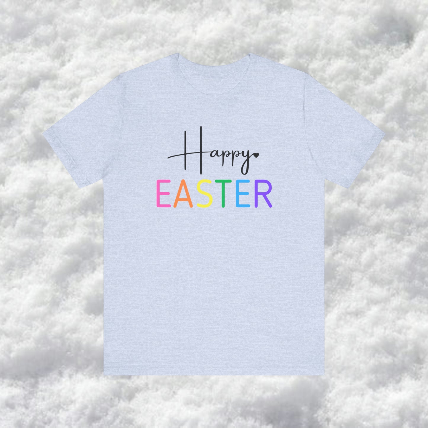 Cheerful Easter Tee - Colorful Spring Celebration