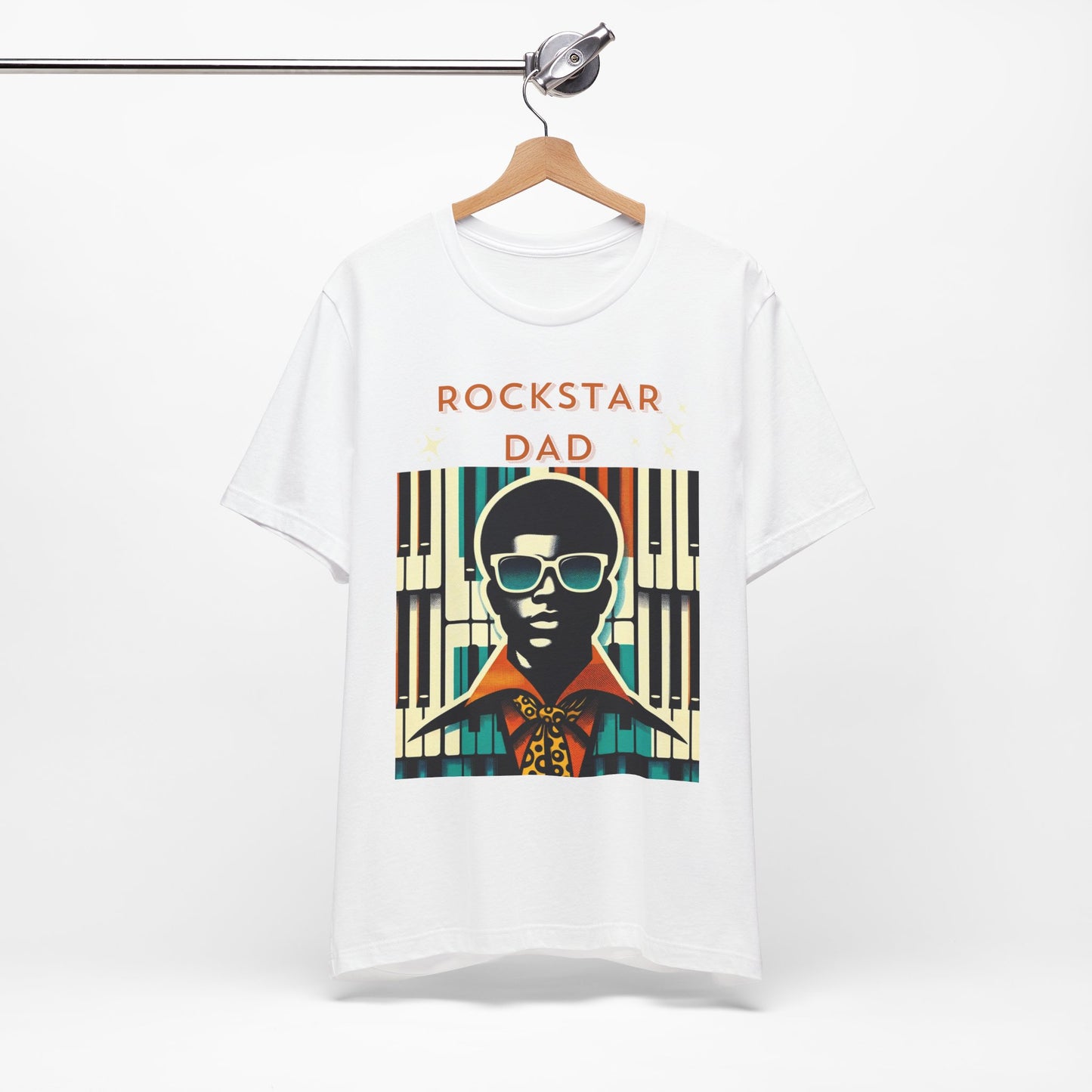 Rockstar Dad T-Shirt - Perfect for Music Loving Fathers