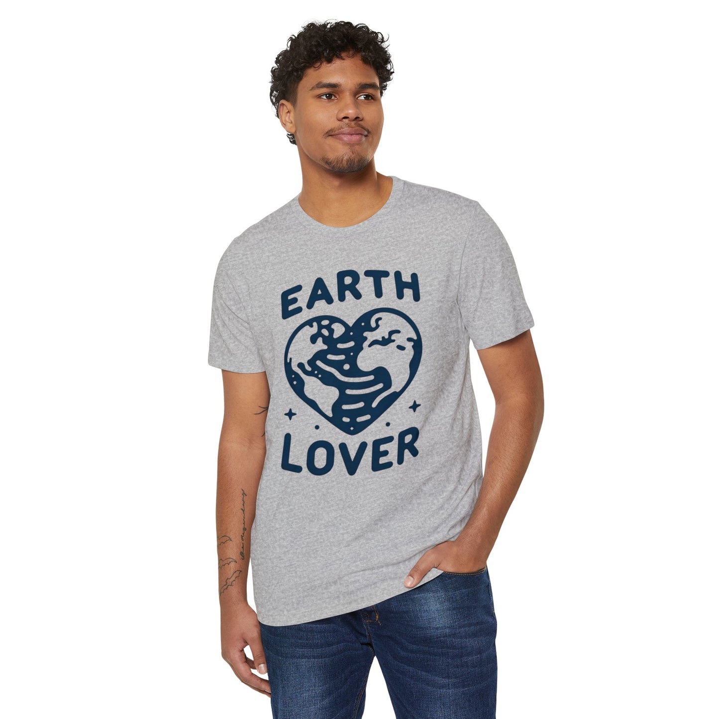 Earth Lover: 100% Organic Cotton Eco-Friendly Tee