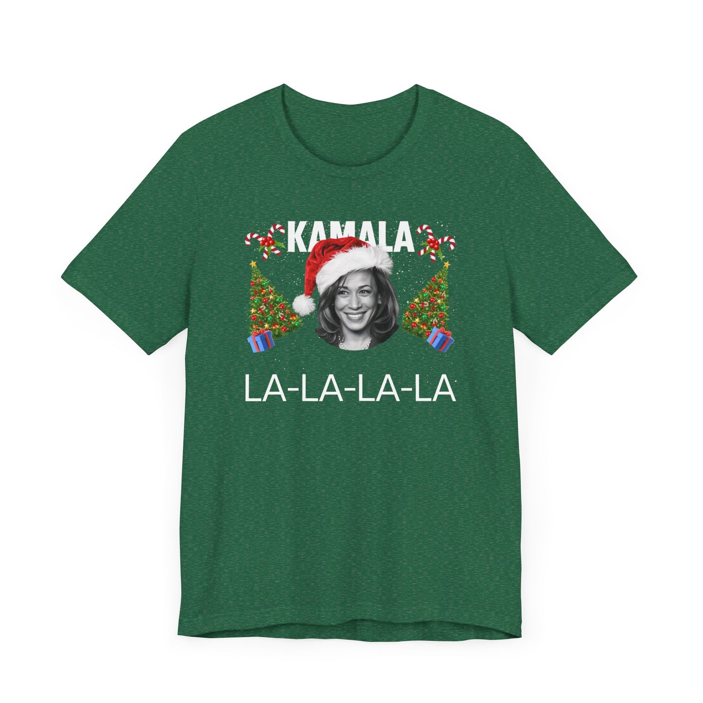 Kamala La-La-La-La Christmas Shirt - Fun Holiday Tee for Harris 2024